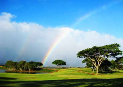 rainbow at royal kunia golf course