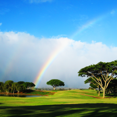rainbow at royal kunia golf course